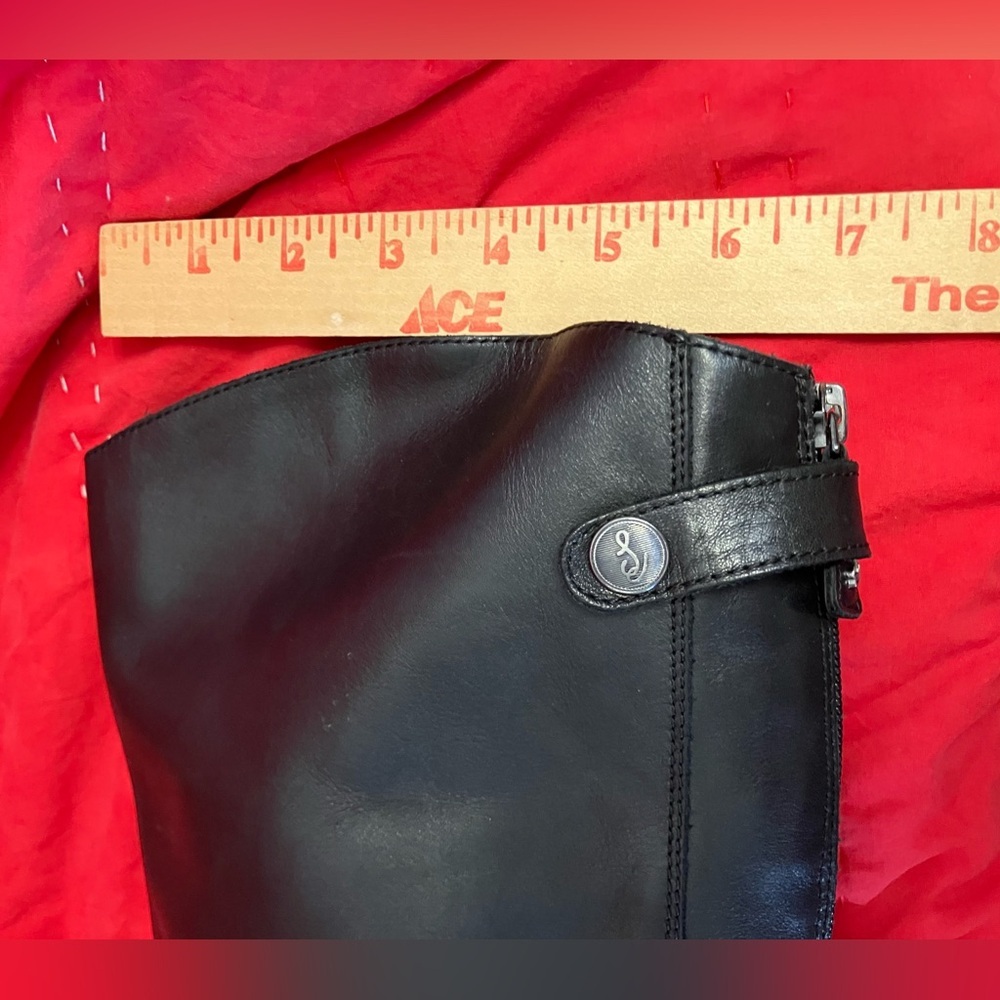 Sam Edelman Mikala Black Riding Boot Size 11M - Picture 9 of 16